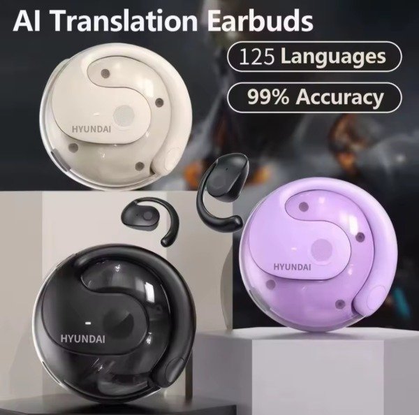 Producto - Auriculares Hyundai HYT26 Pro AI Con Traducción Inteligente