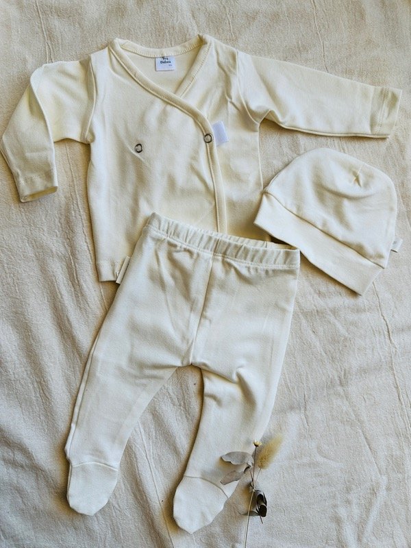 Producto - Ajuar 3 piezas Manteca