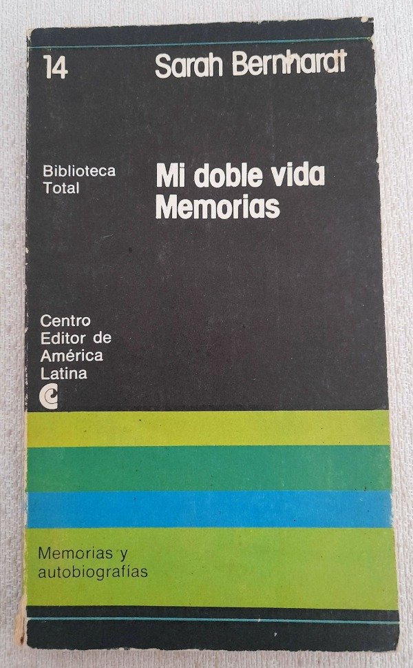 Producto - Mi Doble Vida - Sarah Bernhardt - Biblioteca Ceal #14