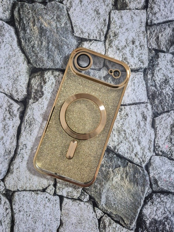 Producto - Funda tpu flexible magsafe Iphone 17 Air dorado