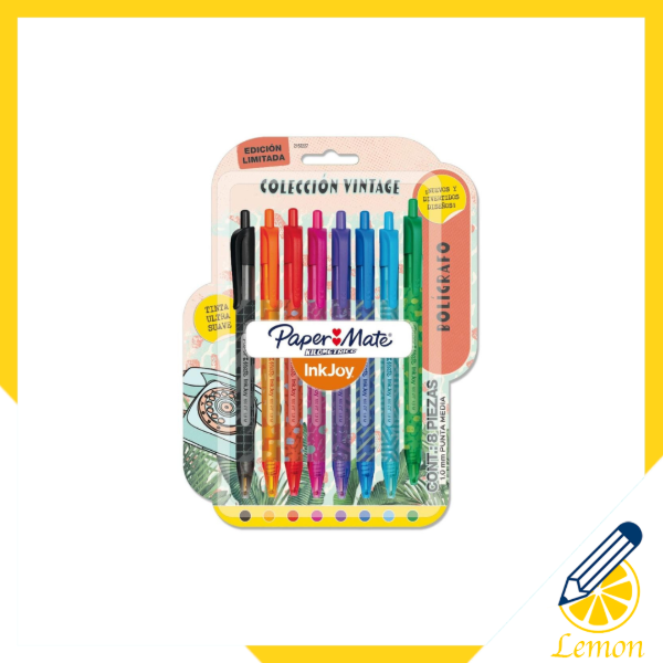 Producto - Lapiceras de Color Paper Mate Vintage x8
