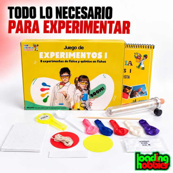Producto - Juego De Experimentos I Ciencia Niños 4 Años Fisica Quimica - 1