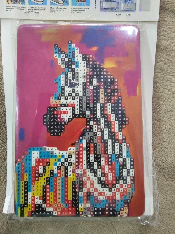 Producto - DIAMOND PAINTING 10X15 CEBRA