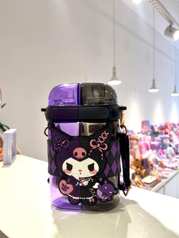 Producto - botella kuromi doble