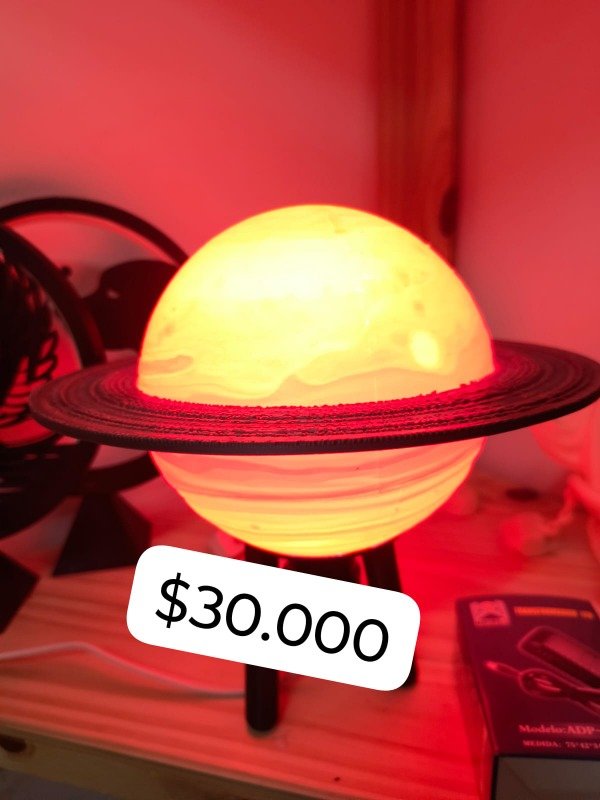 Producto - Lámpara 3d