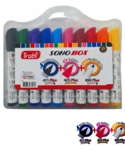 Producto - Marcadores Trabi valija soho box x 20 unidades