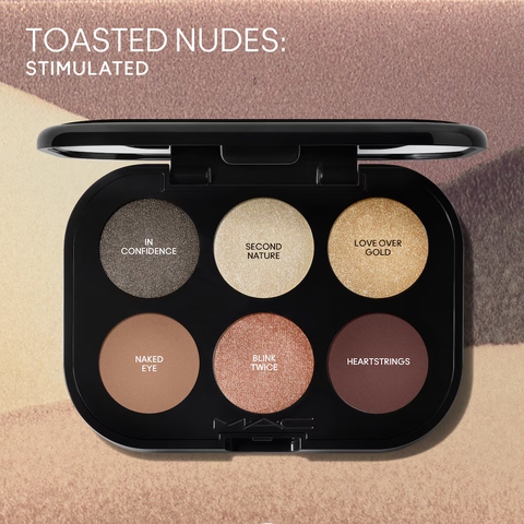 Producto - MAC paleta de sombras de ojos Connect In Colour X6 NUDE BOARD