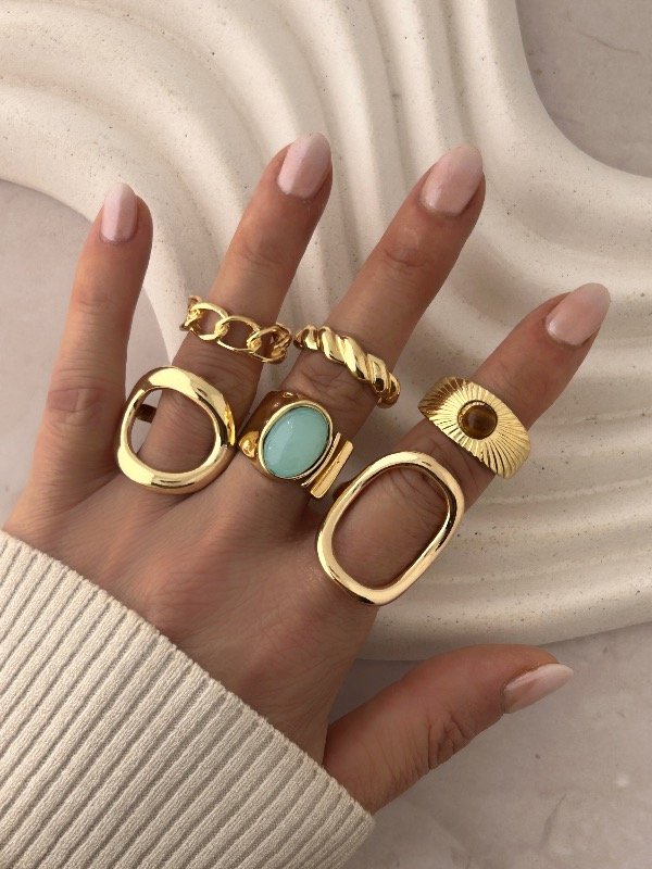 Producto - ANILLOS DORADOS REGULABLES 2405