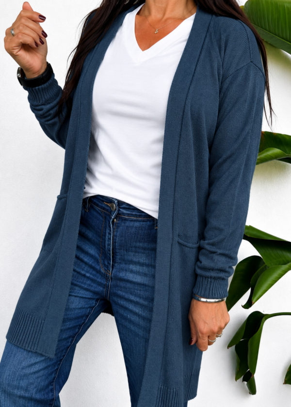 Producto - Saco Acrilico Azul Aero