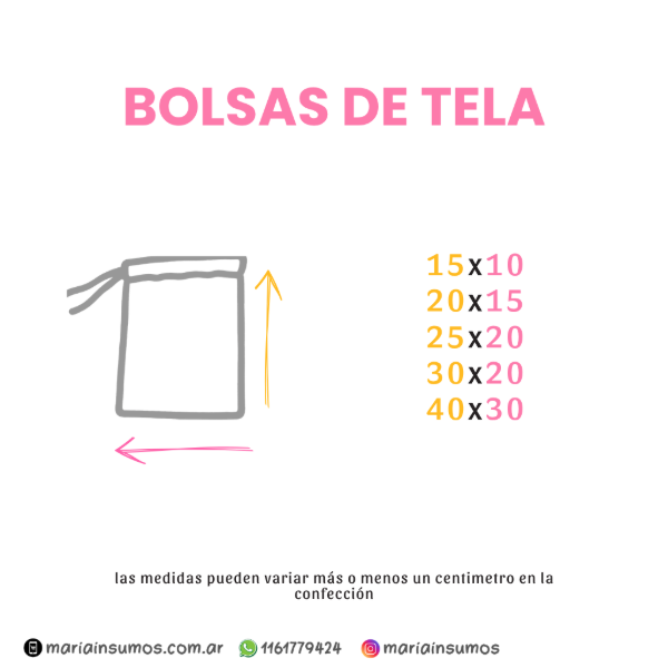 Producto - bolsa liencillo 30x20 - 1