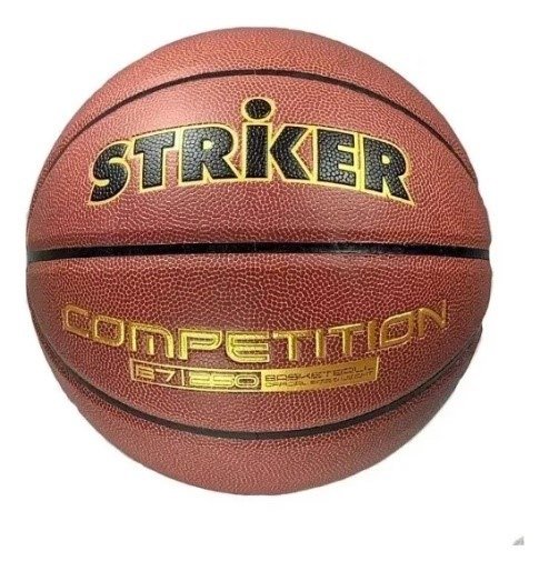 Producto - Pelota Basquet Striker N7 Cuero Laminada Profesional