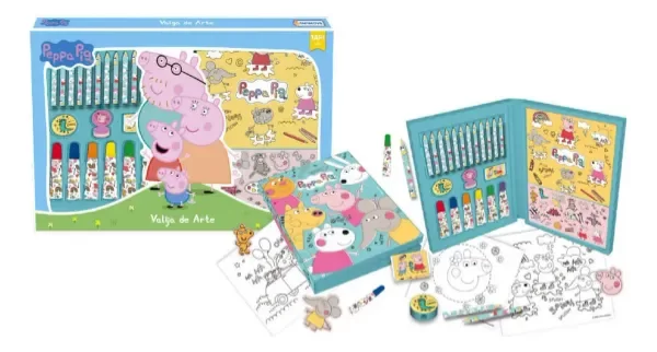 Producto - Set Valija De Arte Peppa Pig Kit Tapimovil Para Niños