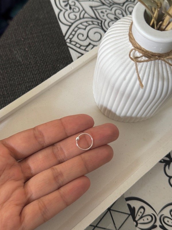 Producto - Argollita bolita 12mm