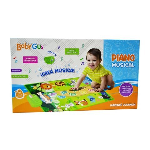 Producto - ALFOMBRA MUSICAL CAMINO DE ANIMALES O AUTOS 69X44X1CM EN CAJA