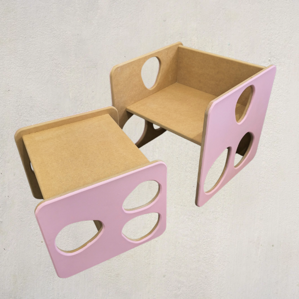 Producto - Set de Mesa + Silla Montessori Evolutiva