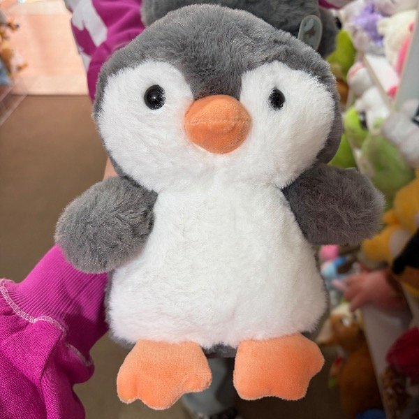 Producto - Pingüino gris 20cm