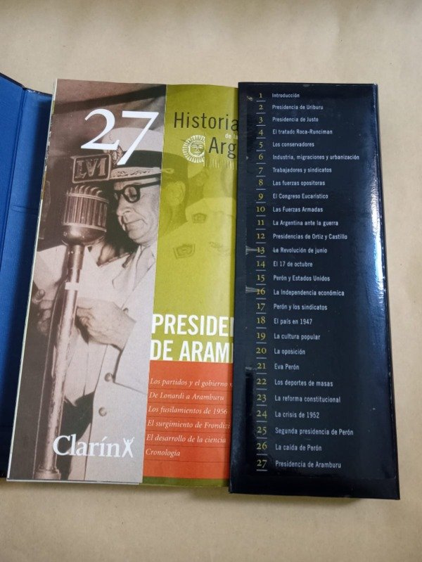Producto - Historia visual de la Argentina - Autores varios - Clarín s/f Dos tomos - 2