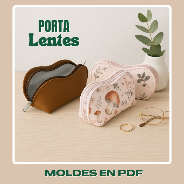 Producto - 013-PORTA LENTES - MOLDES EN PDF
