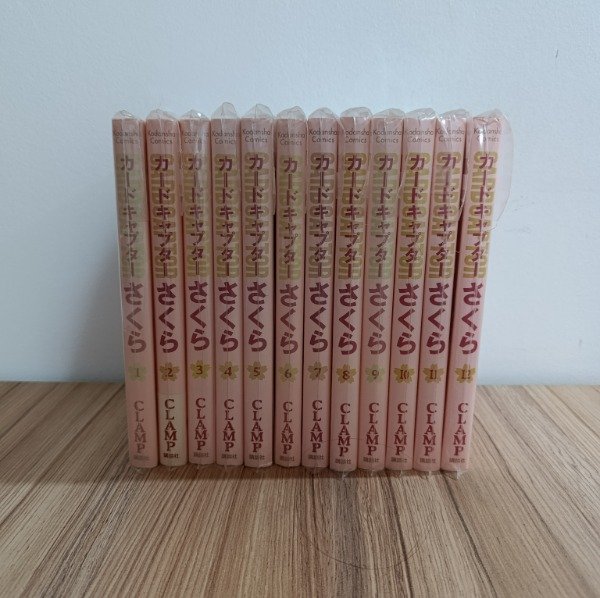 Producto - Sakura Cardcaptor Versión en Japonés Tomos del 1 al 12 Tapa Dura