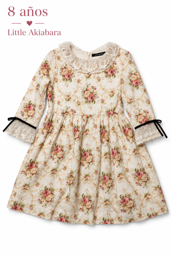 Producto - Vestido Manga Larga Little Akiabara 8 años - 0
