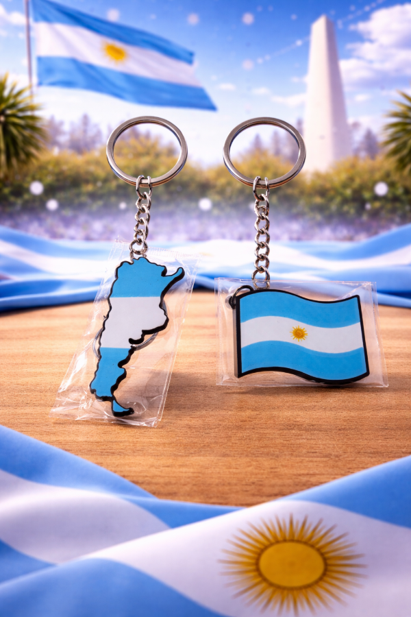 Producto - LLAVERO 3D ARGENTINA
