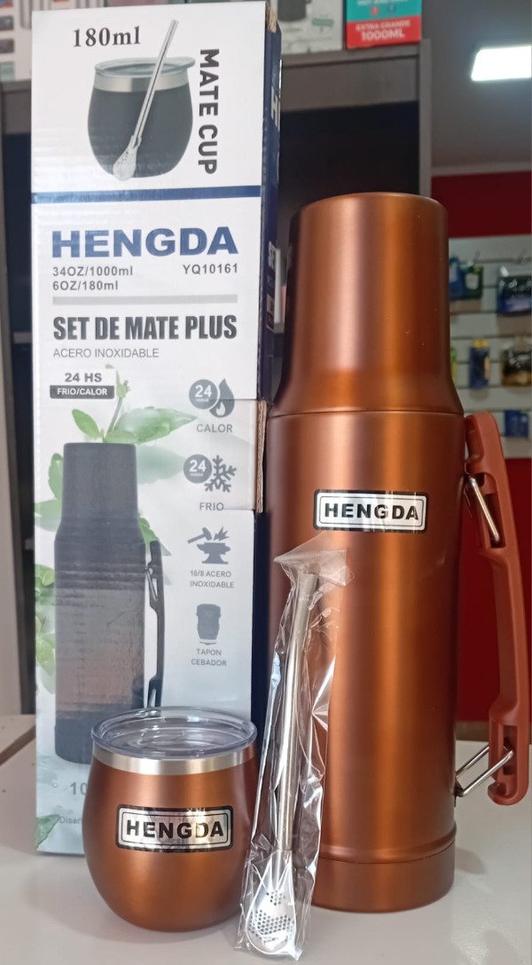 Producto - Termo + Mate Hengda
