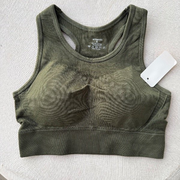 Producto - Top Deportivo Básico Verde Oliva T.S (80-85) T.2XL (100-105) - 1