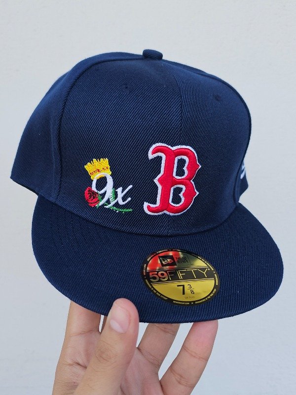 Boston Red Sox crown champs collection 59fifty talla 7 3/8 roja de New Era