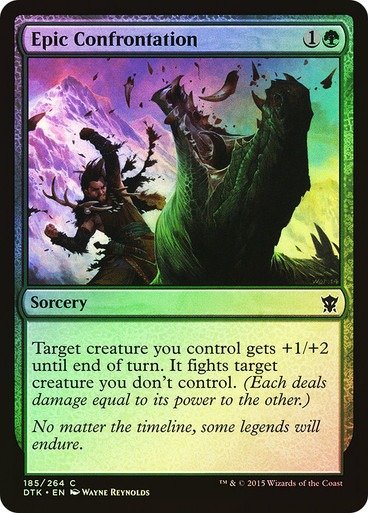 Producto - Epic Confrontation Foil  Dragons of Tarkir