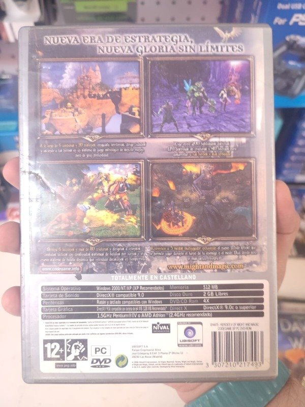 Producto - heroes of might and magic 5 sin manual (2006) usado codegame - 1