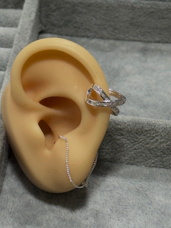 Producto - Earcuff Silver - Gavin
