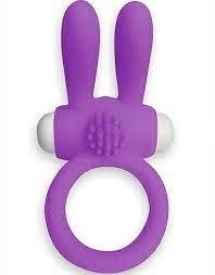Producto - ANILLO VIBRADOR RABBIT POTENTE ESTIMULADOR DE CLÍTORIS COLOR NEGRO IMPORTADO