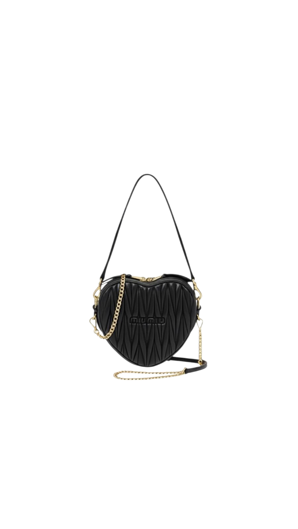 Producto - Miu Miu Heart Bag Black