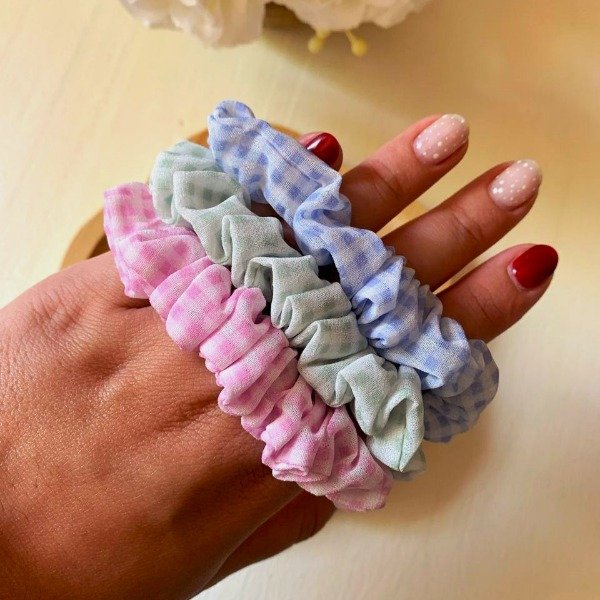 Producto - Set x3 scrunchies Domi