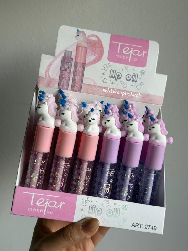 Producto - LIP OIL CON APLICADOR UNICORN - TEJAR