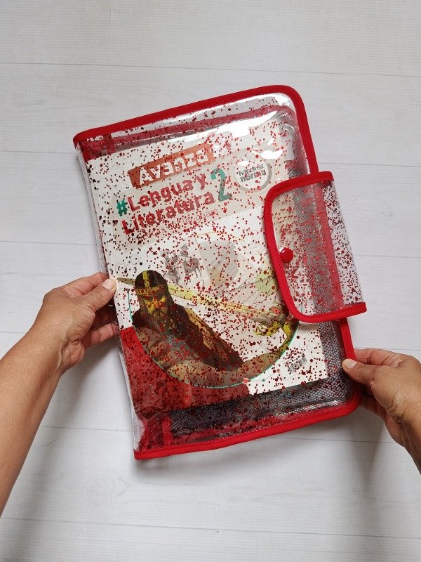 Producto - Organizador A4 Jazmín básico rojo - 1