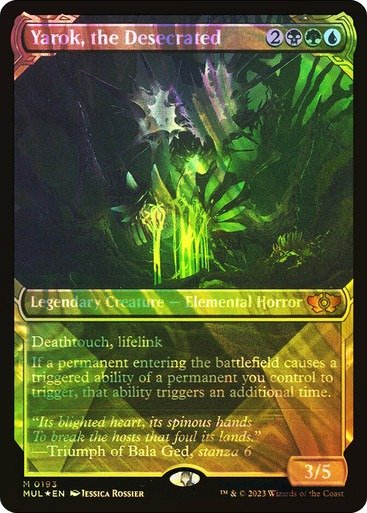 Producto - Yarok, the Desecrated (Showcase) (Halo Foil)