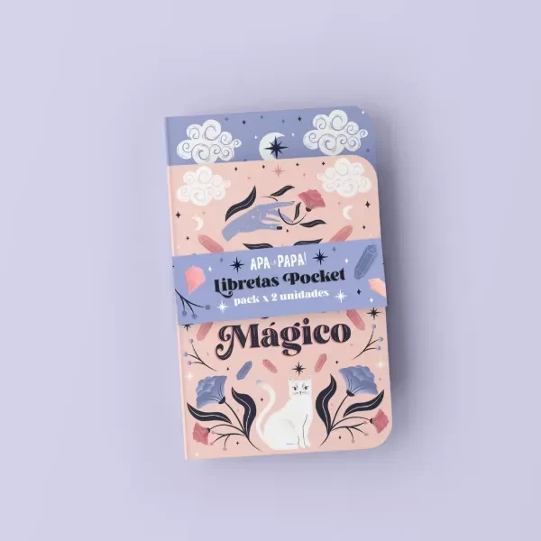 Producto - Libretas Pocket - PACK X 2 AÑO MAGICO