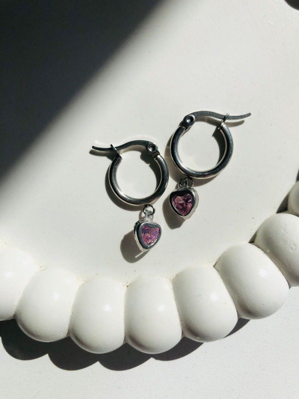 Producto - Argollas Debra rosa (AQ)