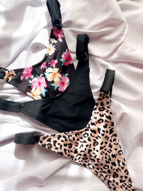 Producto - Combo x3 Less en V regulable lycra - malla