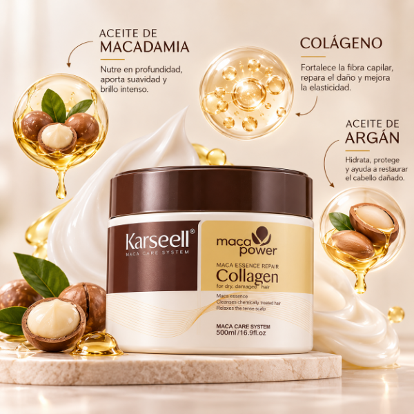 Producto - Mascarilla Capilar Colágeno Karseell - 0