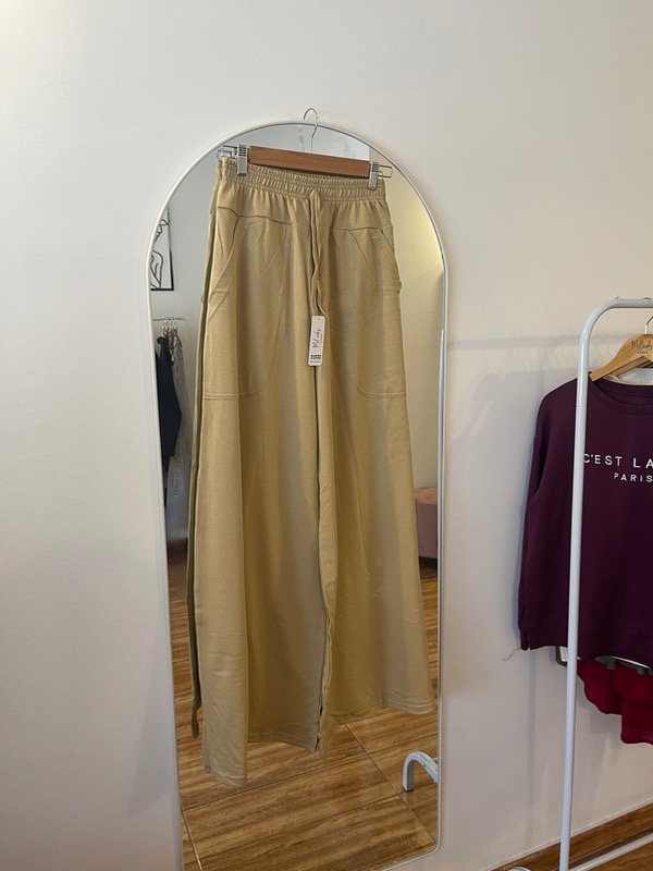 Producto - Jogging Palazzo Alfonsa Beige