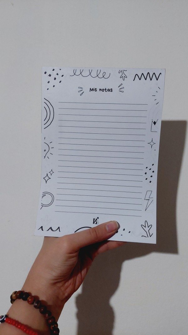 Producto - Block Anotador A5 - modelo 1