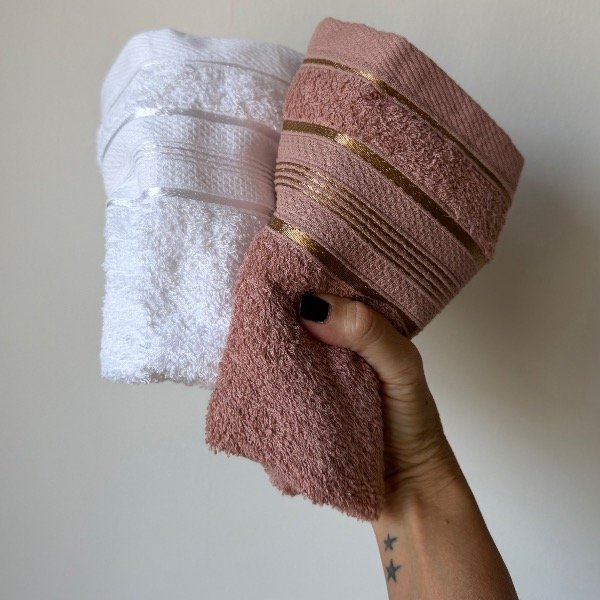 Producto - Toallas de mano con guarda set x 2