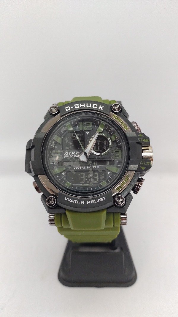 Producto - Reloj deportivo malla verde
