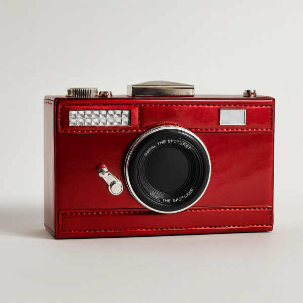 Producto - Cámara de Fotos Metalizada (rojo)