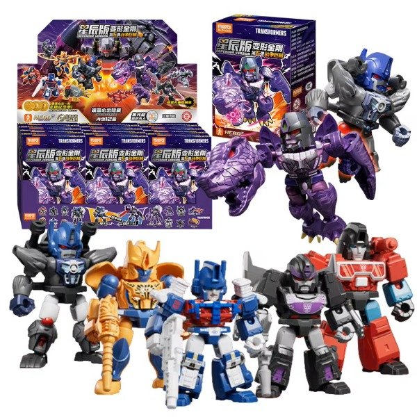 Producto - Blokees Transformers Defender Version 06 Brutal Fang Set x12 Ver. China