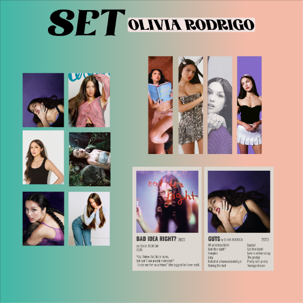 Producto - SET PLASTIFICADO olivia rodrigo