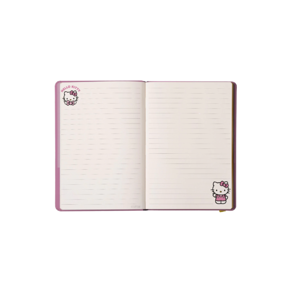 Producto - Cuaderno Notes A5 Tapa Dura Rayado Hello Kitty - 2