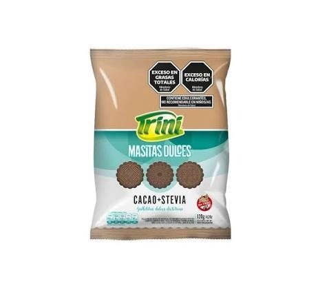 Producto - Masitas cacao con stevia 120g TRINI